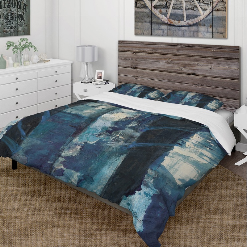 Deep Woods I Indigo - Cottage Duvet Cover Set