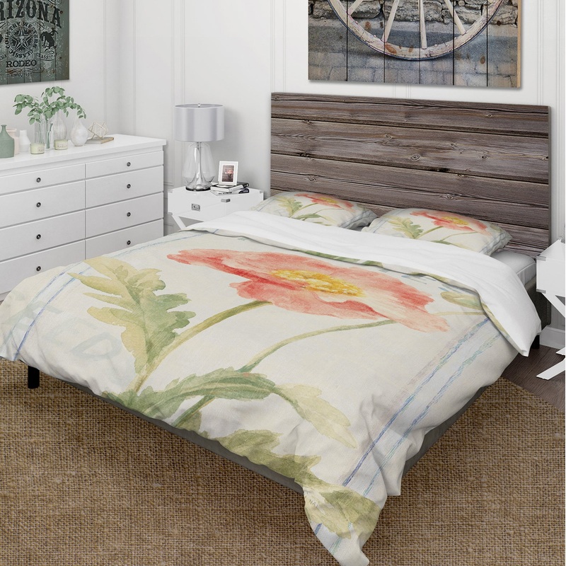 Floursack Florals IV - Cottage Duvet Cover Set