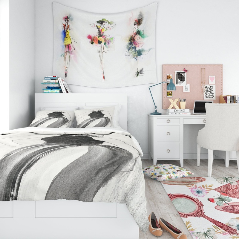Glam and Fashion Feminine II - Teenage Duvet Cover Set