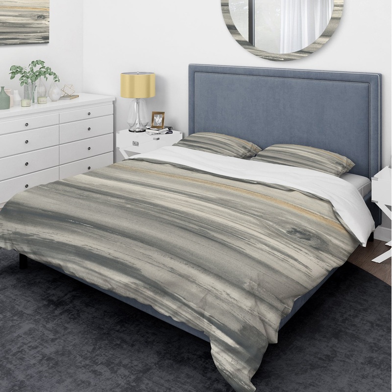 watercolor colorfields II - Glam Duvet Cover Set