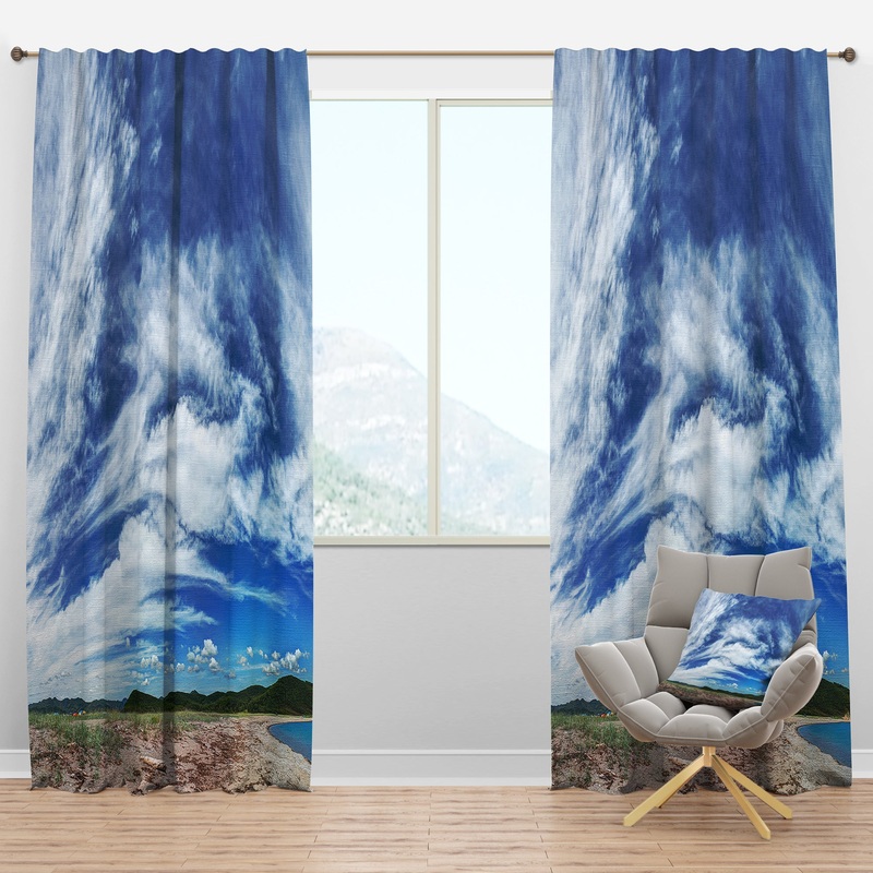 Awesome Pacific Ocean - Landscape Curtain Panels
