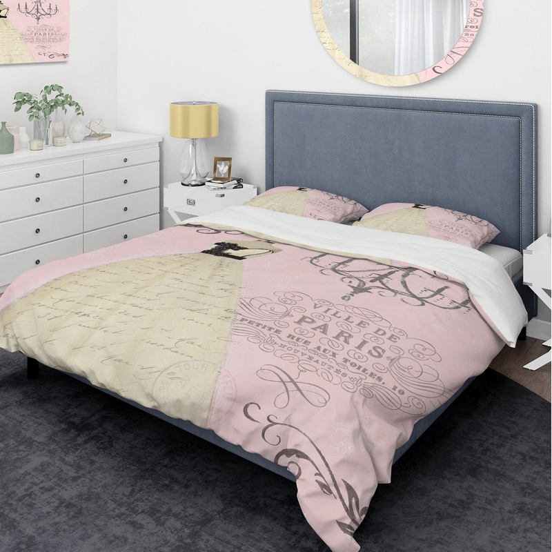 French chandeliers Couture II - Glam Duvet Cover Set