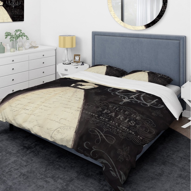 French Couture I - Glam Duvet Cover Set