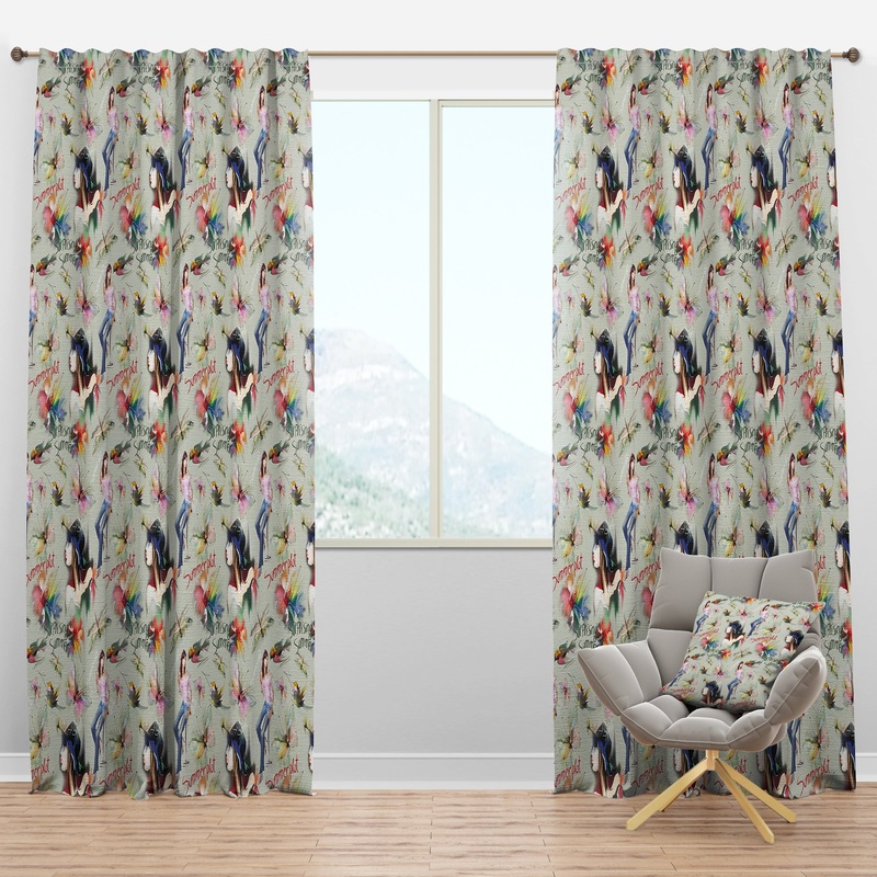 Sweet Girl Summervibes - Casual Curtain Panels