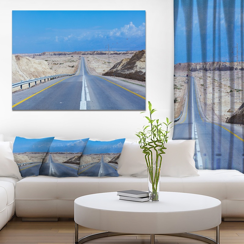 Beautiful Desert Road Israel - Landscape Wall Artwork