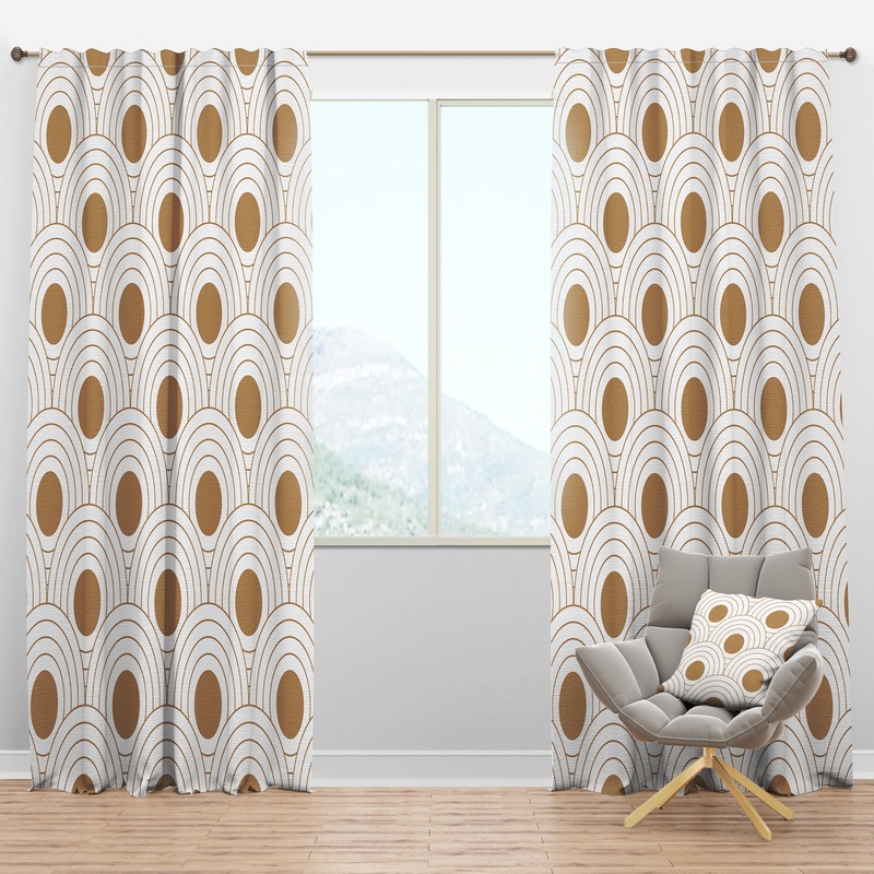 Carson Carrington Labacka Mid-Century Modern Curtain Panels