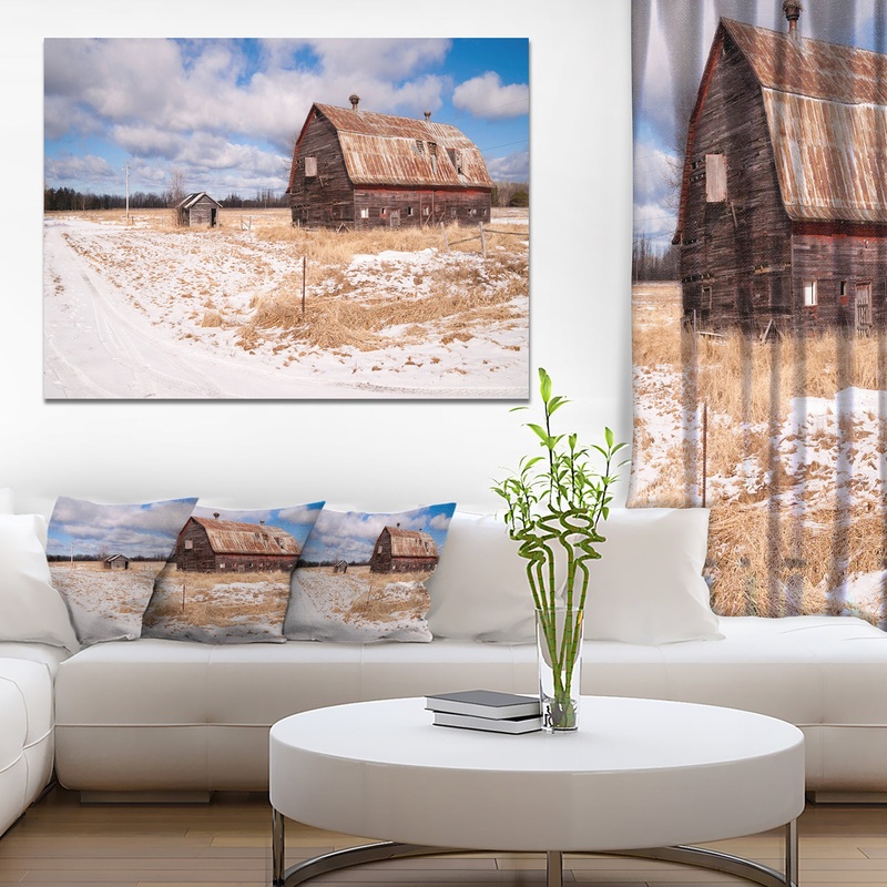 Farm Field Barn Ranch - Landscape Wall Artwork