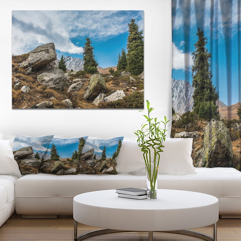 Tien Shan Mountains in Almaty - Landscape Wall Artwork