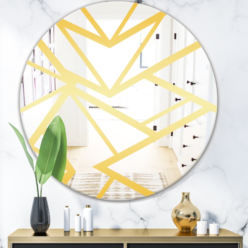 Capital Gold Essential 27 - Glam Mirror - Oval or Round Modern Mirror