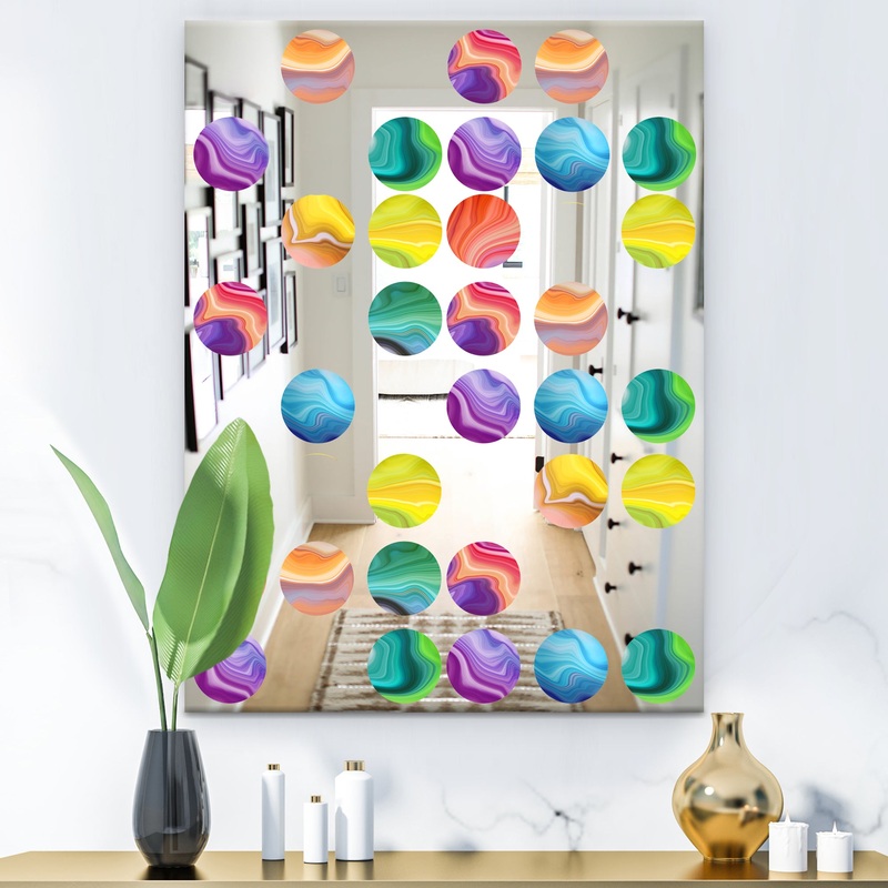 Circular Dance 1 - Modern Mirror - Accent Mirror