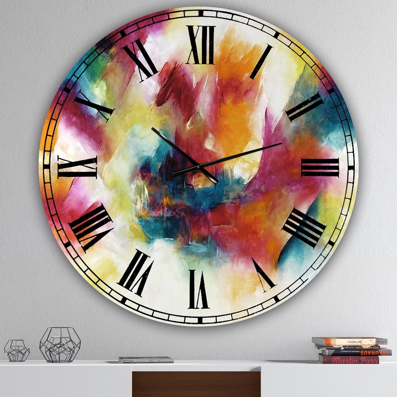 Taking Center Stage - Oversized Modern Wall Clock