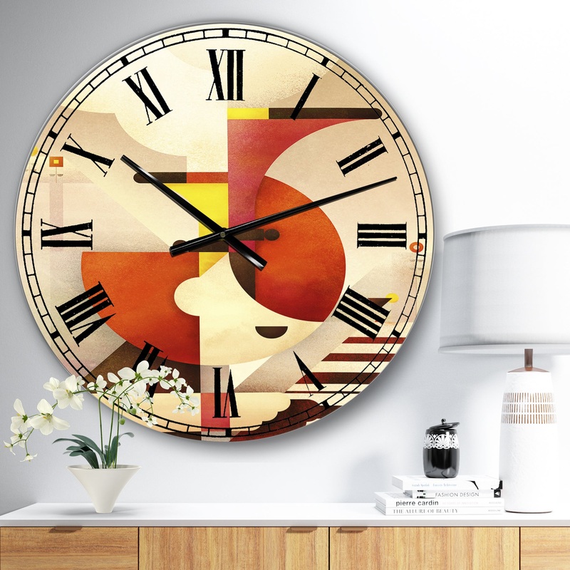 All That Jazz - Large Mid-Century Wall Clock