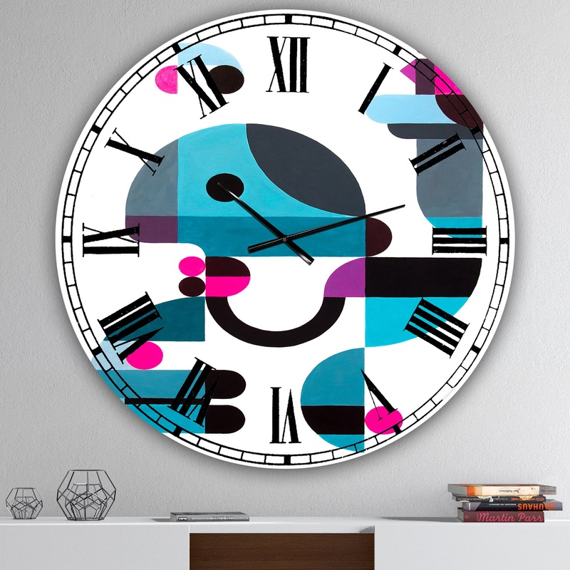 Birdkeeper - Oversized Mid-Century Wall Clock
