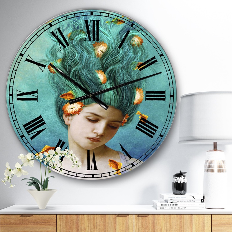 Sweet Allure - Large Modern Wall Clock
