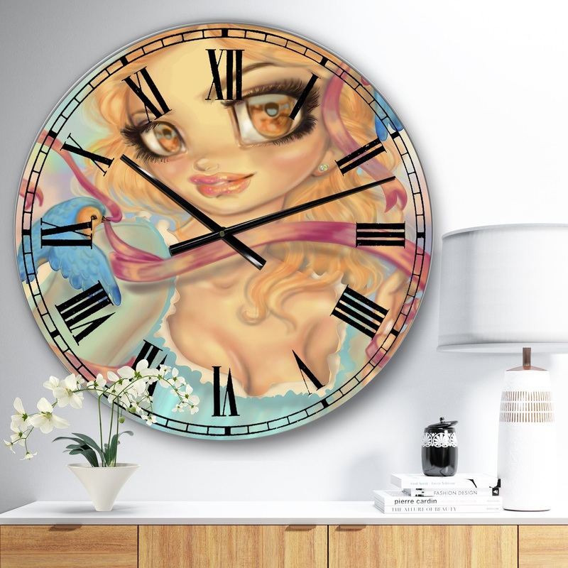Cinderella - Large Modern Wall Clock