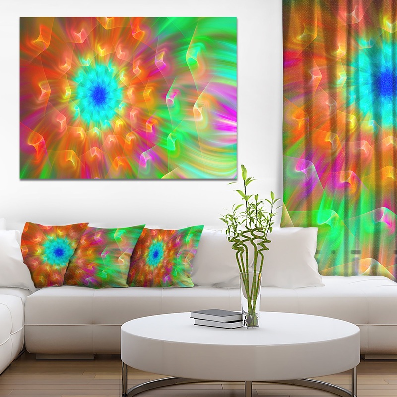 Amazing Multi-Color Petals Dandelion - Modern Floral Art