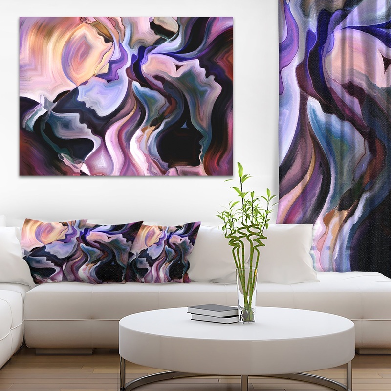 Voyages to Inner Self - Abstract Canvas Art Print