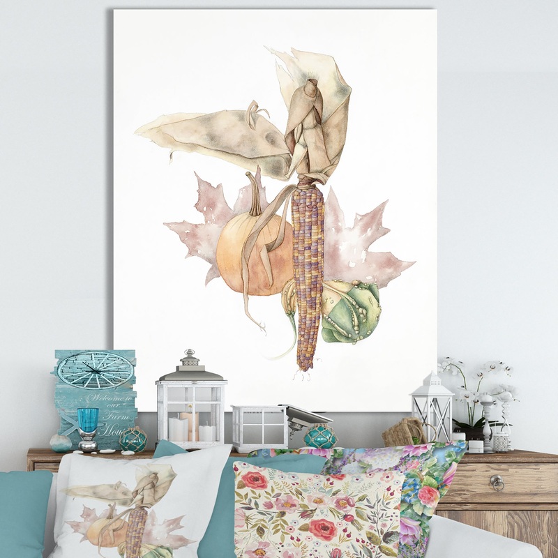 Autumn Medley - Farmhouse Canvas Art Print