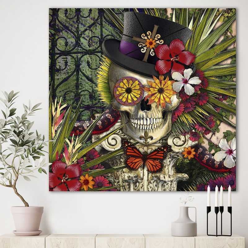 Baron in Bloom - Modern & Contemporary Canvas Art Print