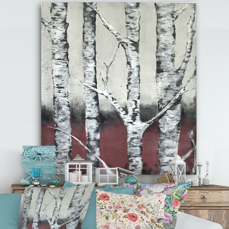 Autumn Birch - Cottage Gallery-wrapped Canvas