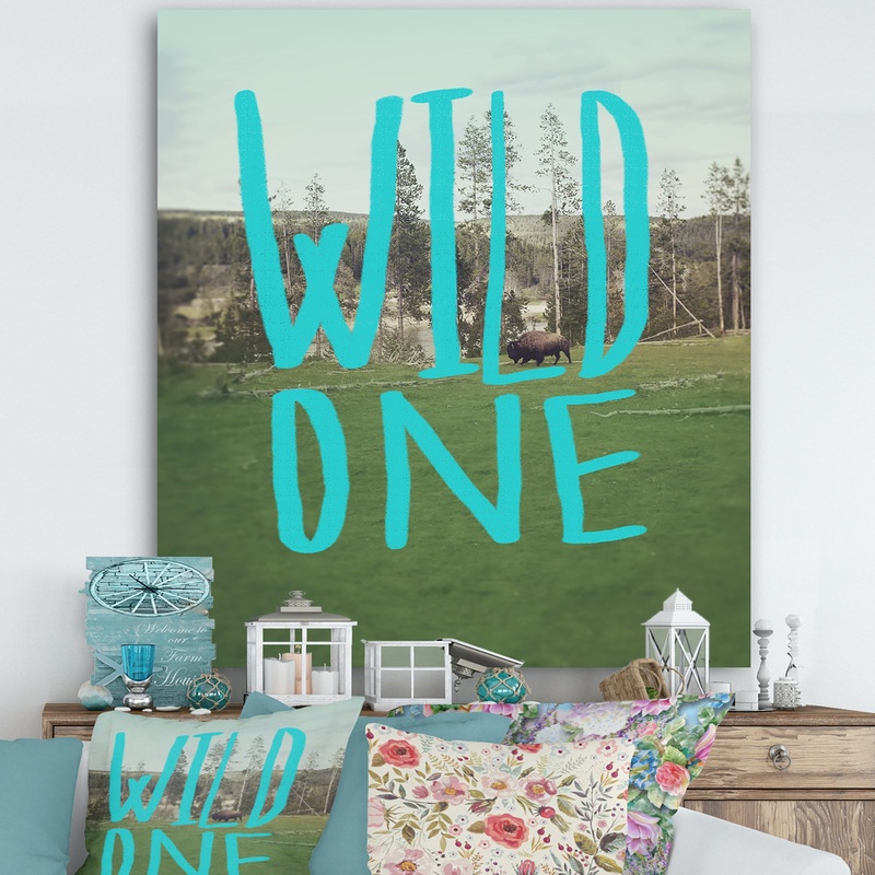 Wild One - Cottage Canvas Artwork