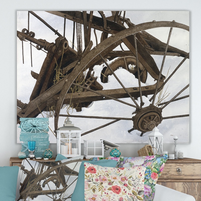 Winter Harvest - Farmhouse Gallery-wrapped Canvas
