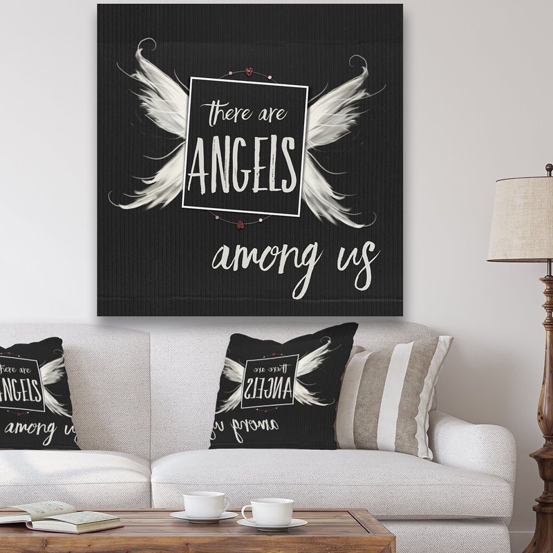 Angels Among Us - Cottage Gallery-wrapped Canvas