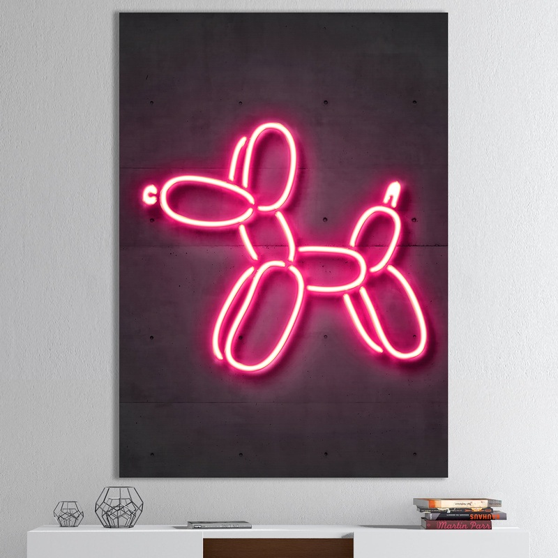 Balloon dog - Modern & Contemporary Canvas Art Print