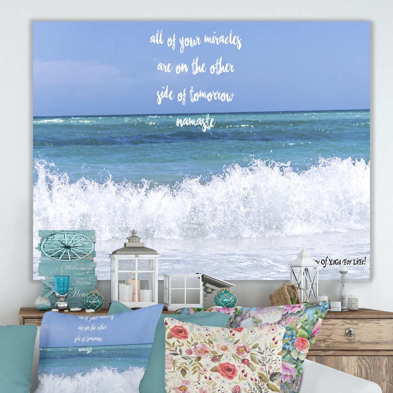 All Of Your Miracles - Cottage Premium Canvas Wall Art
