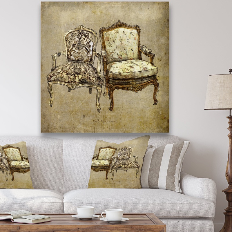 Two's Company - Traditional Canvas Art Print