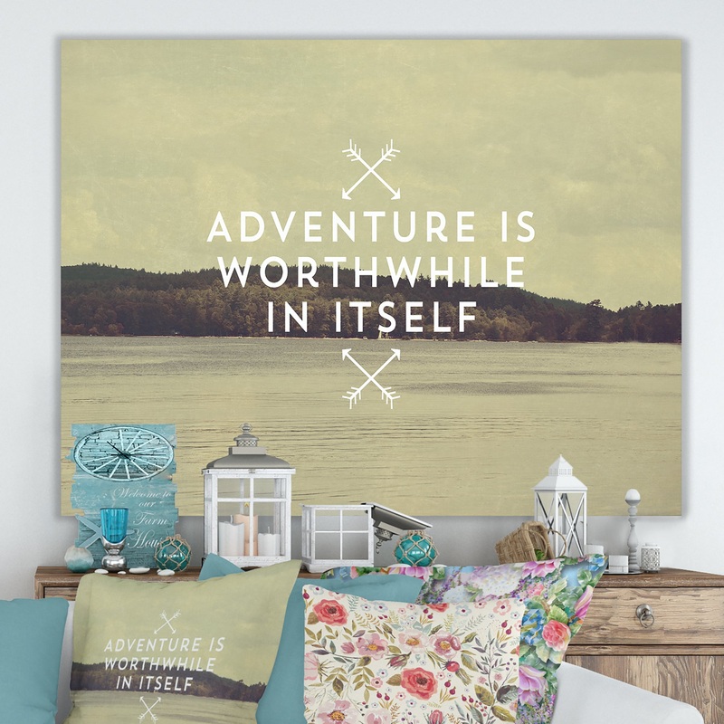 Worthwhile - Cottage Gallery-wrapped Canvas