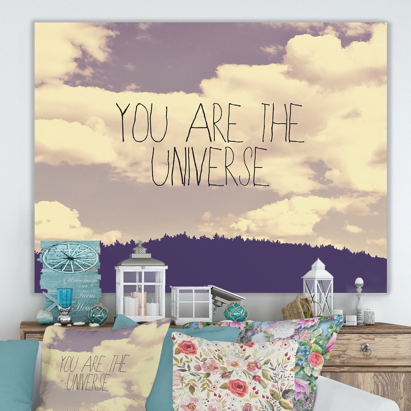 You Are The Universe - Cottage Canvas Artwork