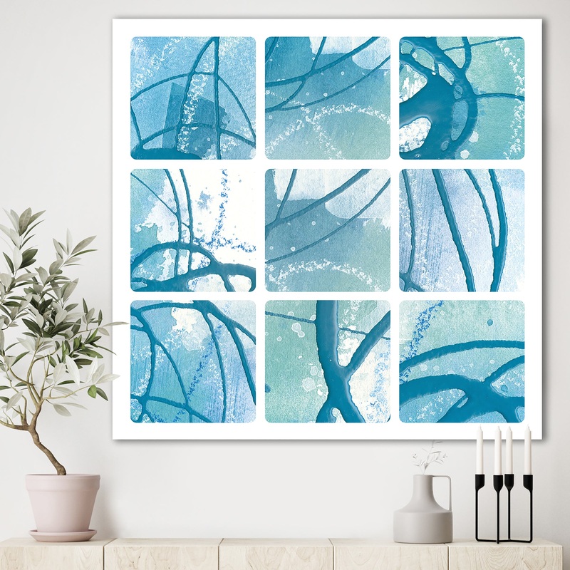 Underwater collage - Modern & Transitional Canvas Art