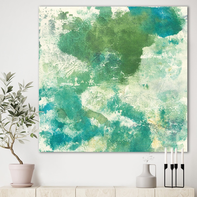 Watercolor Rock II - Modern & Contemporary Premium Canvas Wall Art