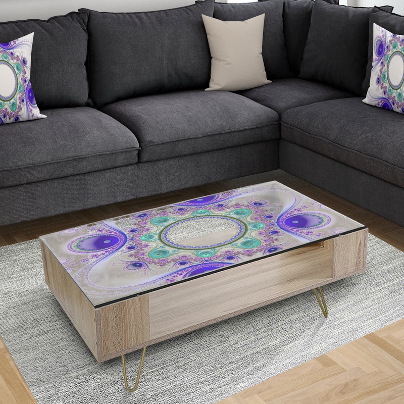 Circles & Curves II - Modern Coffee Table