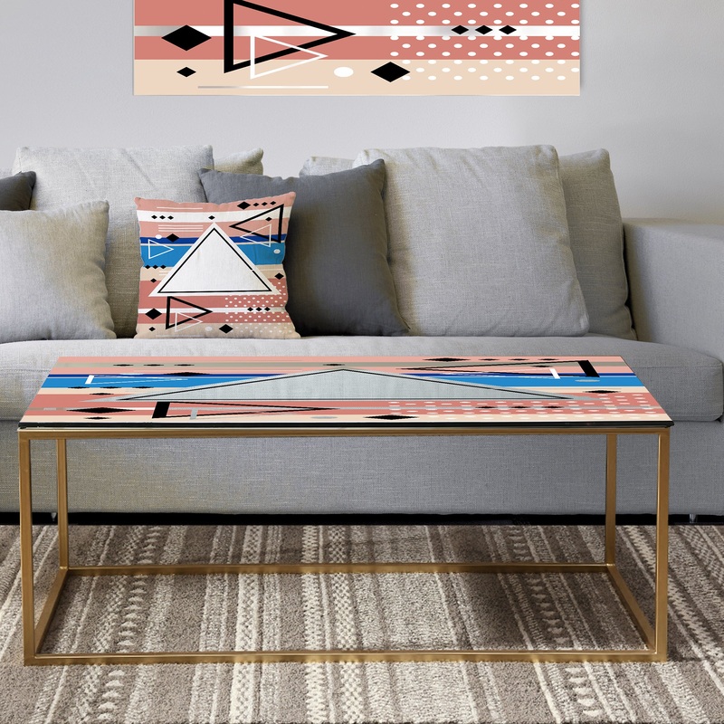 All Eyes On You - Metal Modern Coffee Table