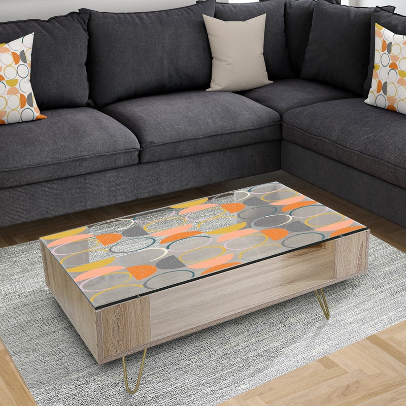 Circular Rhythm 2 - Modern Coffee Table
