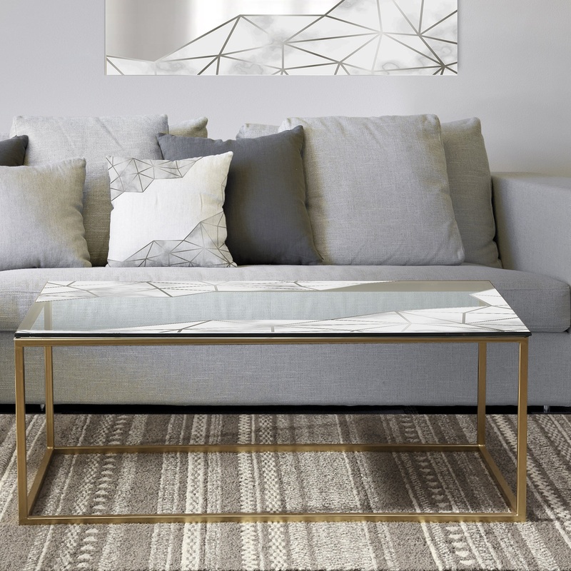 Capital Gold Sleek 16 - Metal Glam Coffee Table