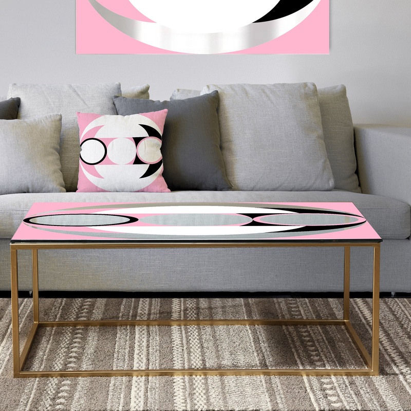 Spacy Dimensions 13 - Metal Mid-Century Modern Coffee Table