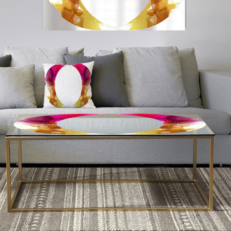 Splash - Metal Traditional Coffee Table