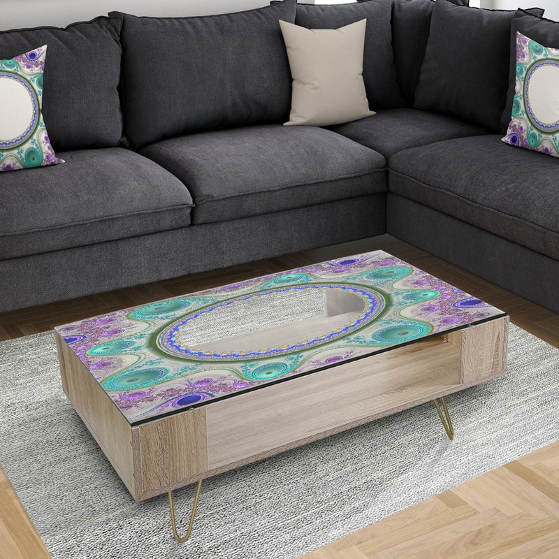 Brightness Is Happiness - Modern Coffee Table