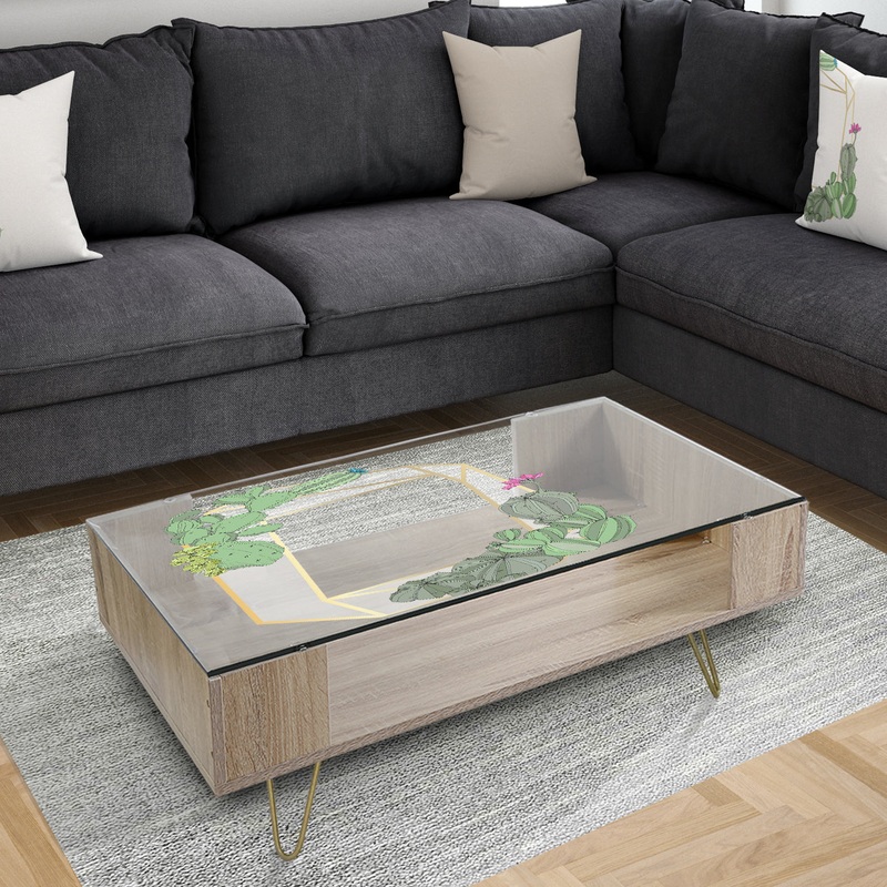 Cactus 3 - Traditional Coffee Table