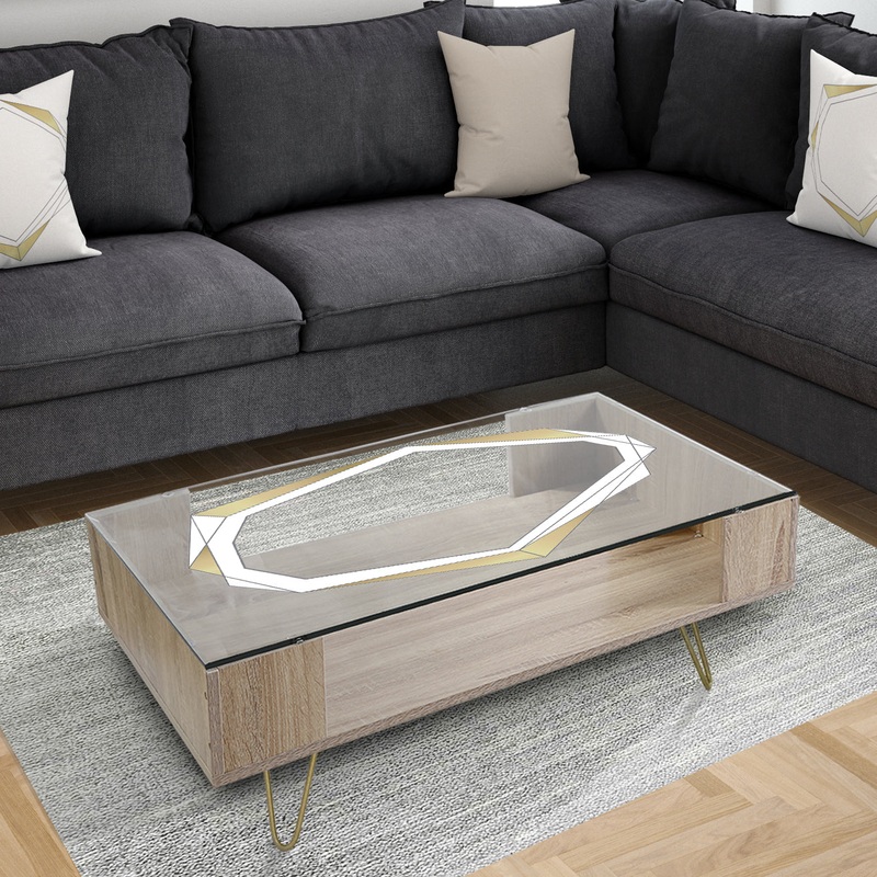 Capital Gold Essential 15 - Glam Coffee Table
