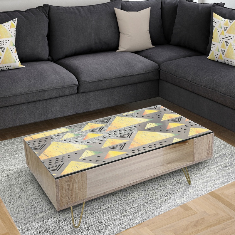 Triangular Retro Design IV - Glam Coffee Table