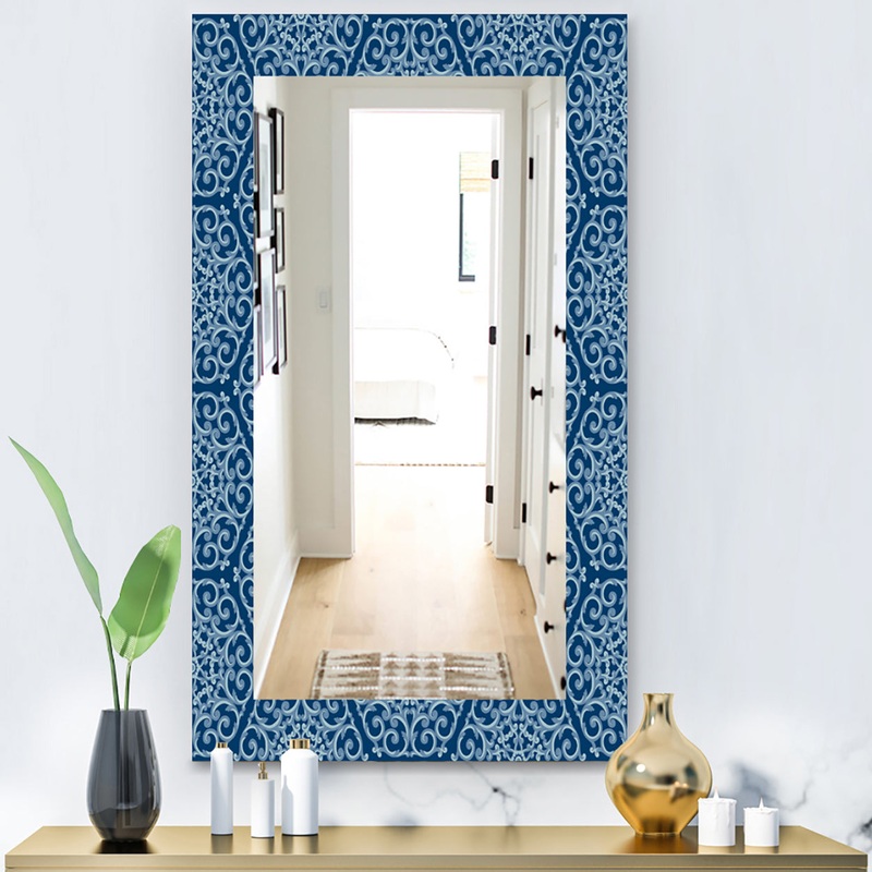 Vintage Pattern - Modern Mirror - Wall Mirror