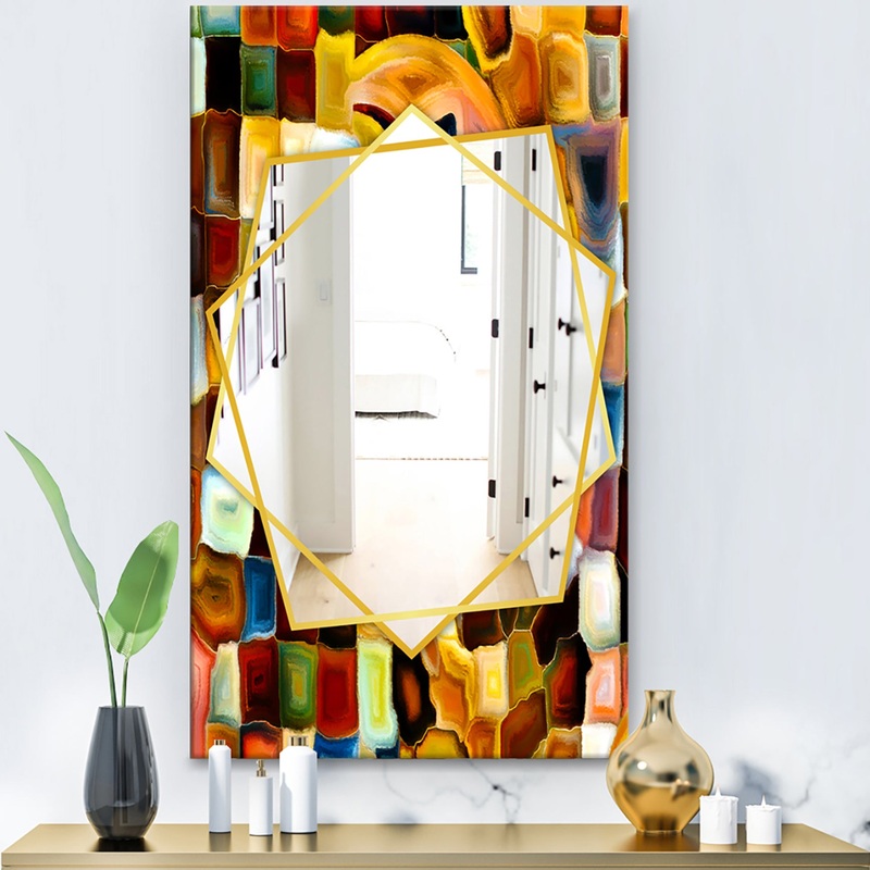 Way Of Inner Paint - Modern Mirror - Frameless Contemporary Wall Mirror