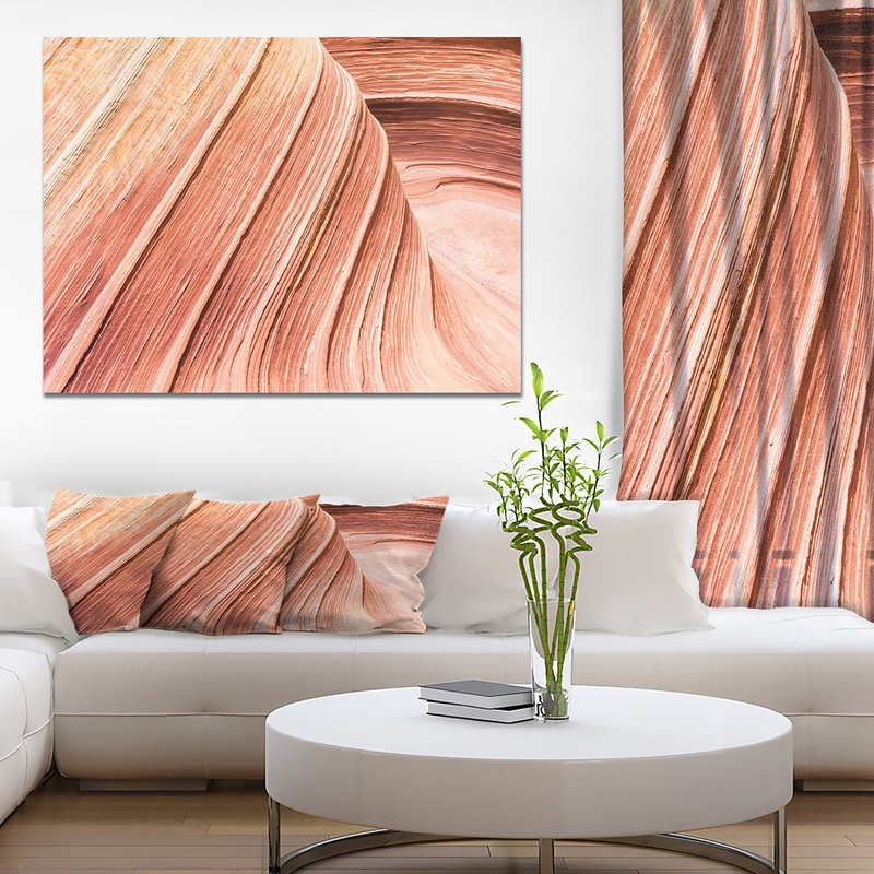 Wave Canyon - Canyon Photography on wrapped canvas
