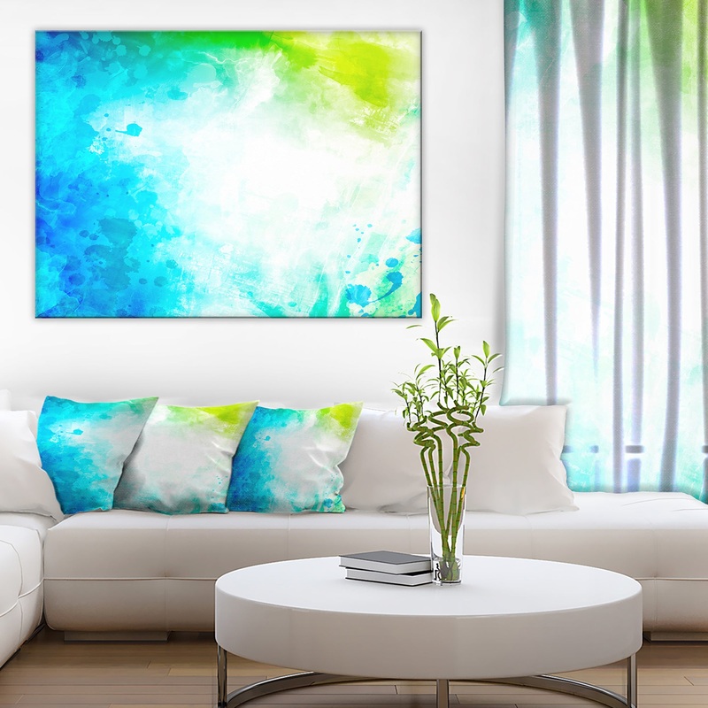 Abstract Watercolor Art - Abstract Canvas Artwork