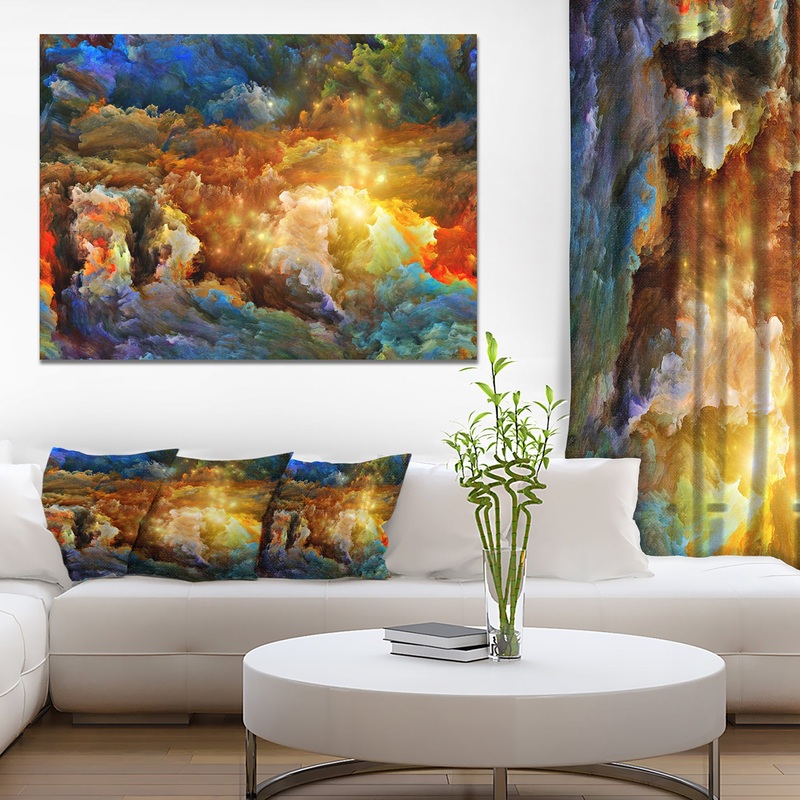 What Colors May Come - Abstract Canvas Artwork