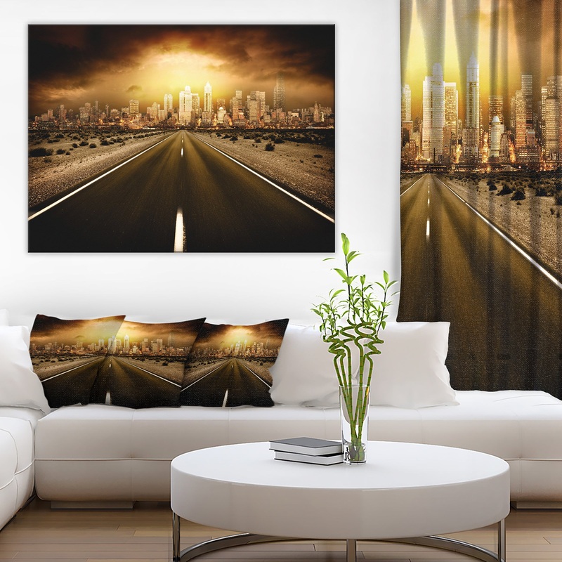 World's End - Landscape Photography Canvas Art Print